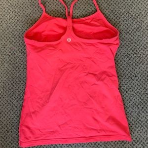 Lululemon Bright Salmon Tank top!